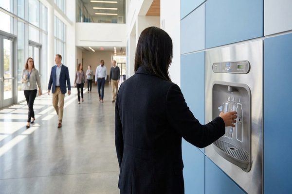 usage fontaine a eau erp